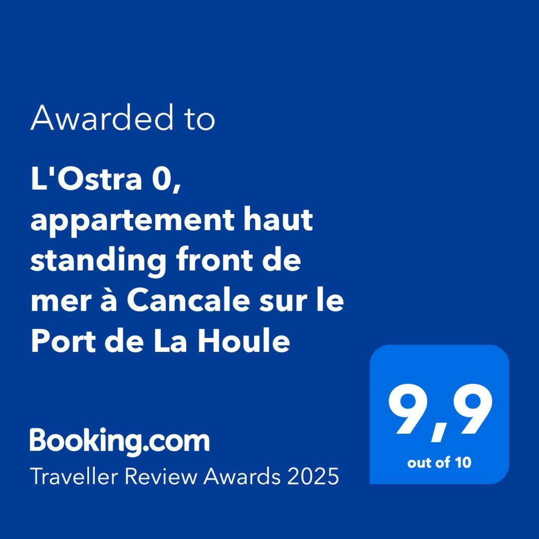 L'Ostra 0, Appartement Haut Standing Front De Mer A Cancale Sur Le Port De La Houle Buitenkant foto